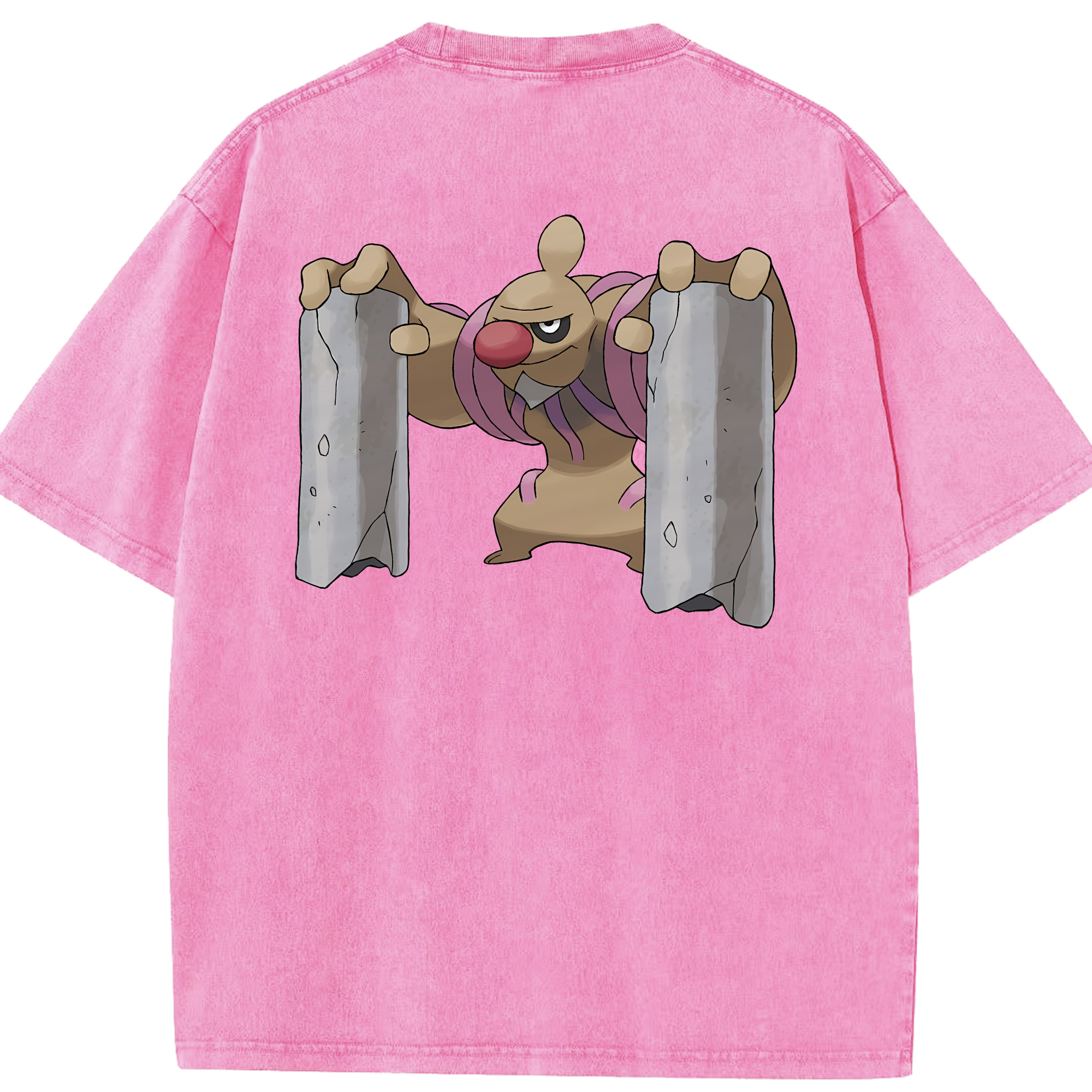 （画像用） ポケットモンスター Pokémon 綿100% ヴィンテージ風 半袖Tシャツ（背面プリント）